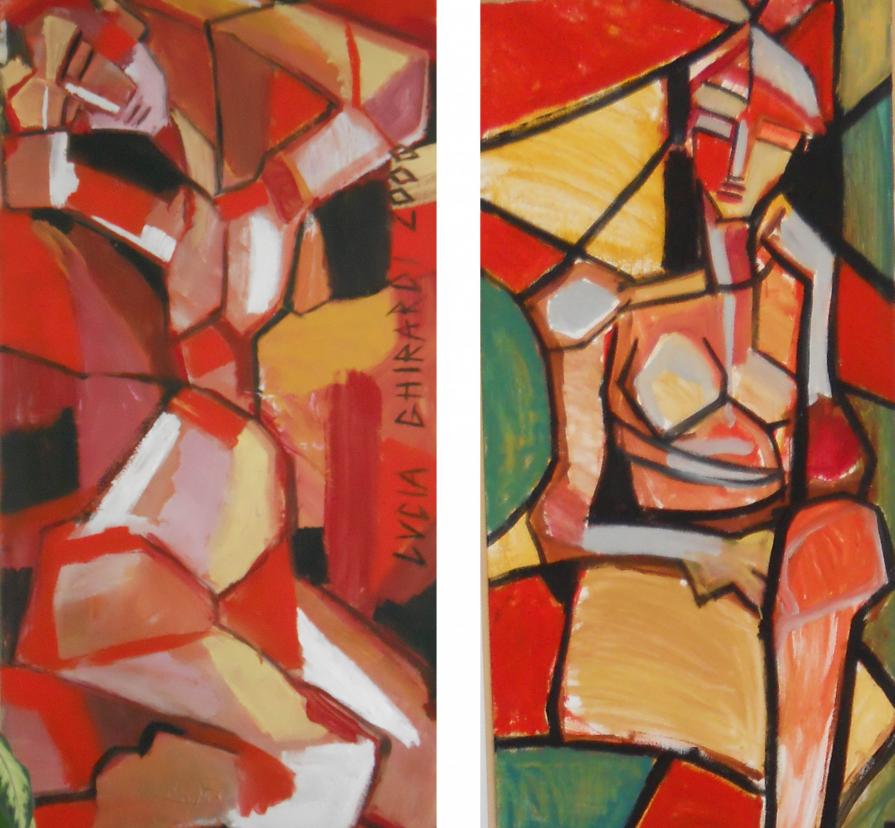 Dittico: sfaccettature di un nudo di donna