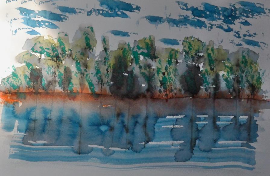 sulle rive di un fiume ... - on the banks of a river ..