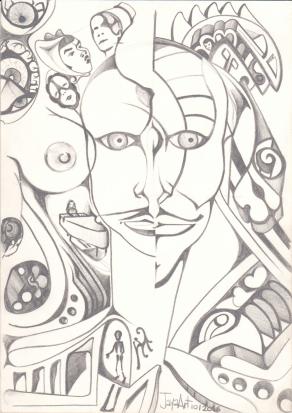 Travelling within the Mind' Folds