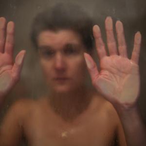 uncomfortable- in her own skin