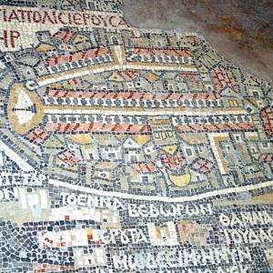 Jordan. Desert and stones