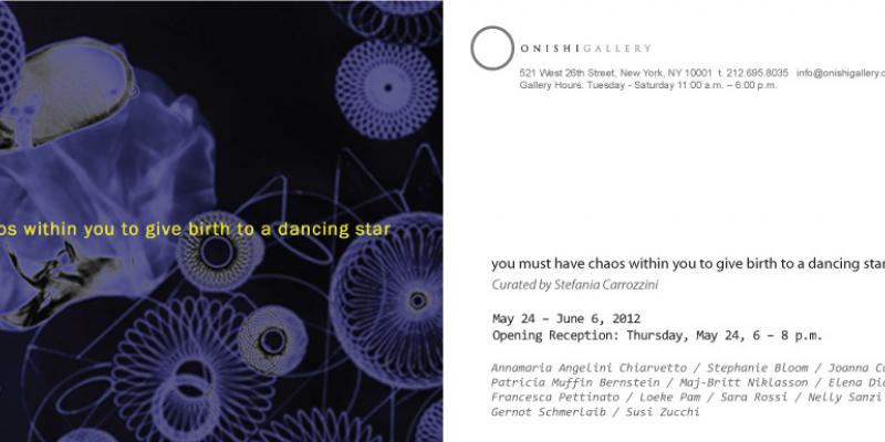 you must have chaos within you to give birth to a dancing star