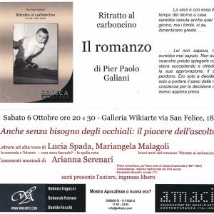 Ritratto al carboncino  di Pier Paolo Galiani