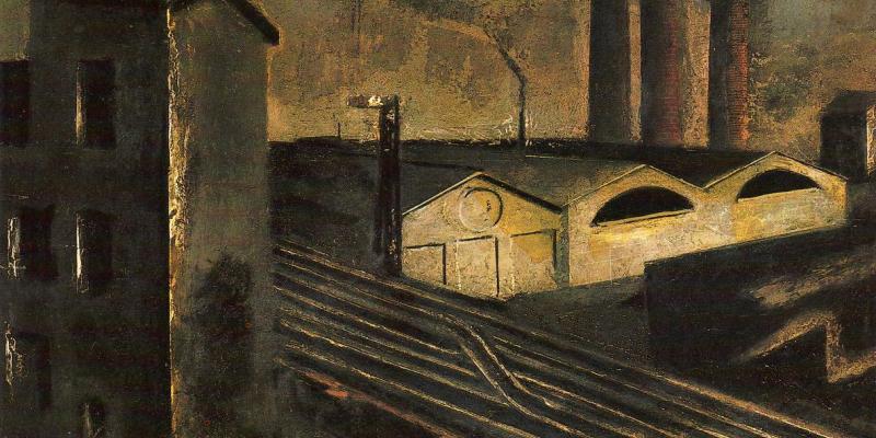 Mario Sironi Urban landscape - Brera Collection Mario Sironi Urban landscape - Brera Collection