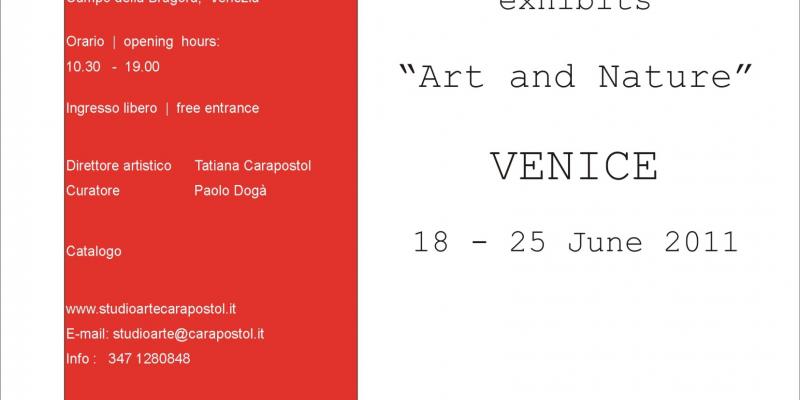 EVI PHOTOPOULOS THE GREEK CONTEMPORARY VISUAL ARTIST  AT <<VENEZIA PROJECT 2011>>