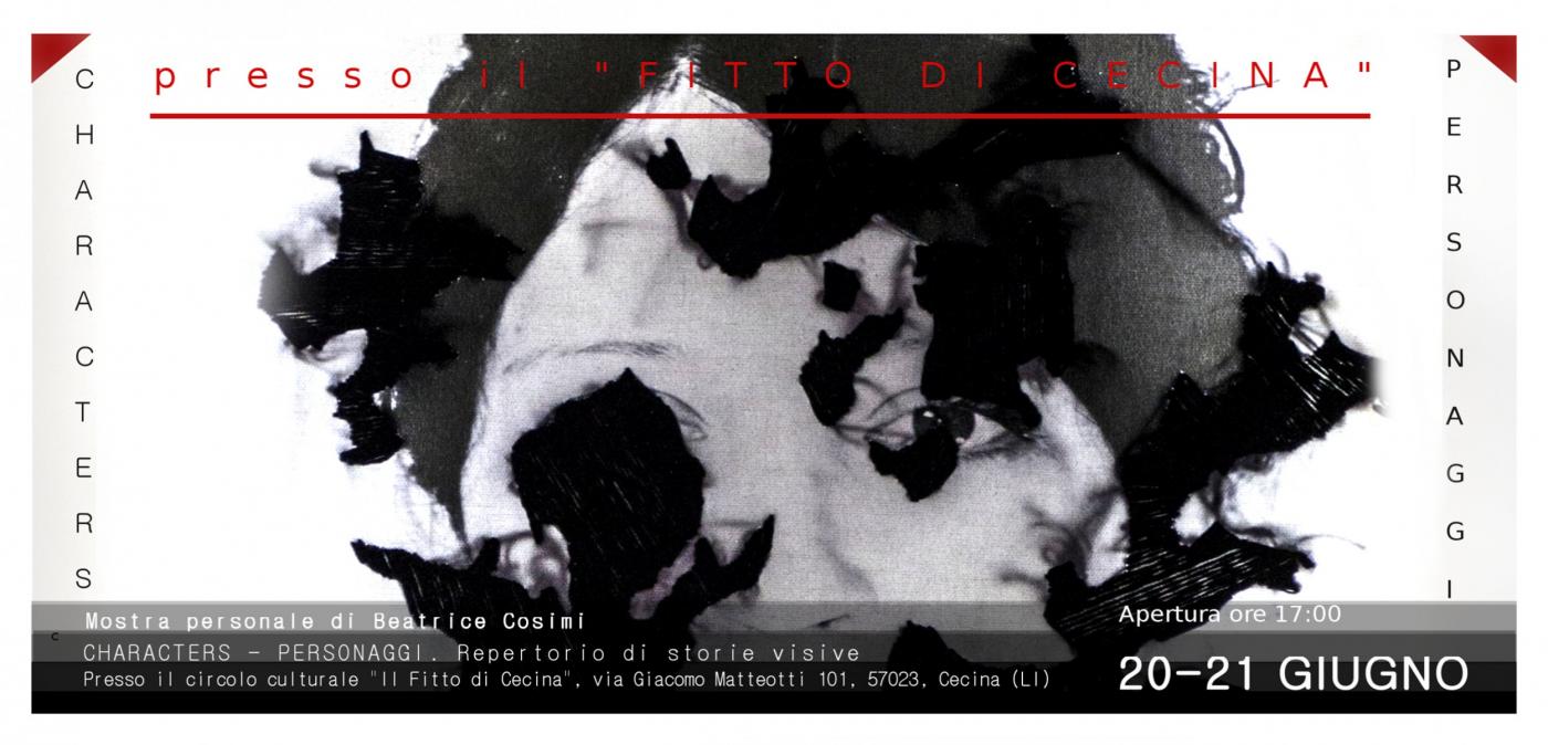 CHARACTERS - PERSONAGGI . Repertorio di storie visive
