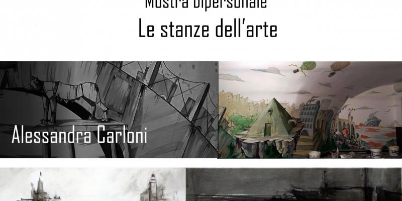 Mostra bi personale "Le stanze dell’arte" Alessandra Carloni- Kristina Milakovic Mostra bi personale "Le stanze dell’arte" Alessandra Carloni- Kristina Milakovic