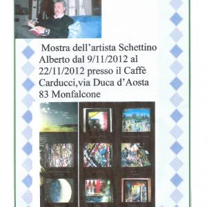 Personale Dell'Artista Schettino Alberto