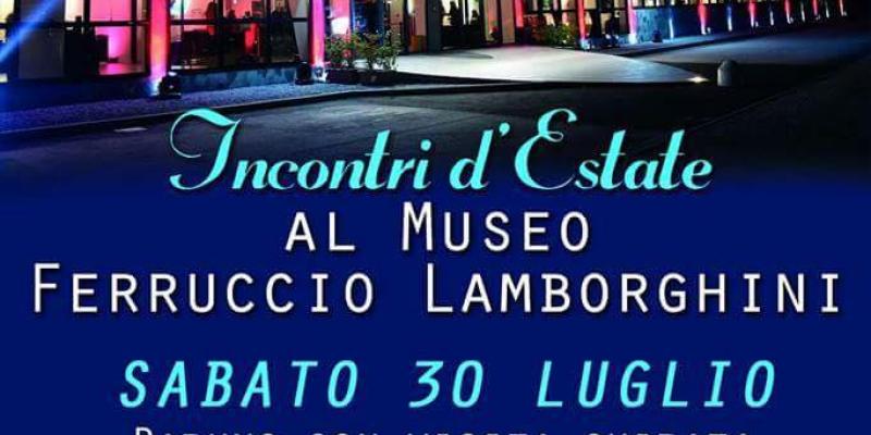 Incontri d'estate al Museo Ferruccio Lamborghini Incontri d'estate al Museo Ferruccio Lamborghini