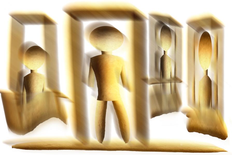 bussa entra in casa senza paura vieni avanti.