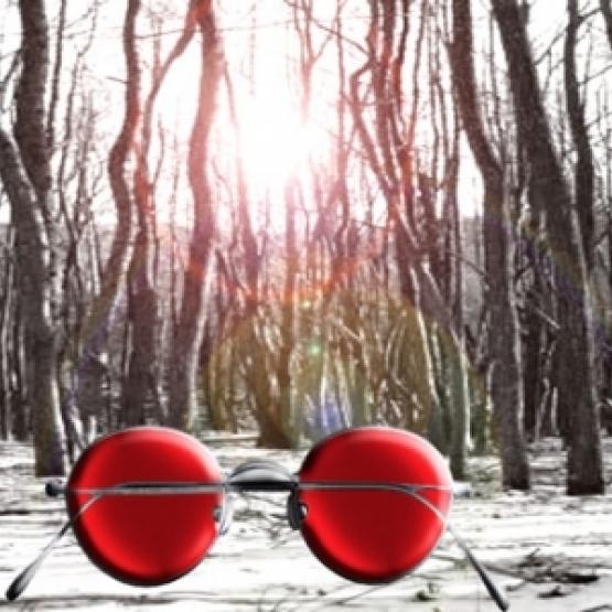 Il Poeta - opera digitale stampata su tela