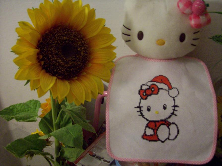 Bavaglino di hello kitty