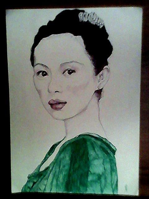 N° 20 (biro nera, rossa e verde)