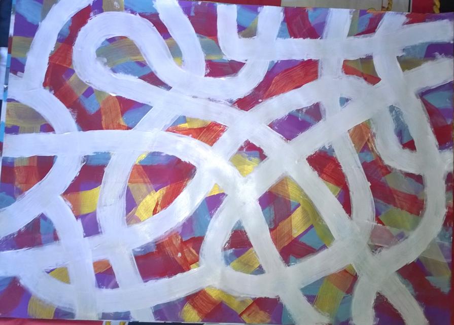 White Paths - Golden