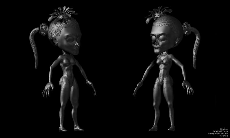 character design yacine brinis