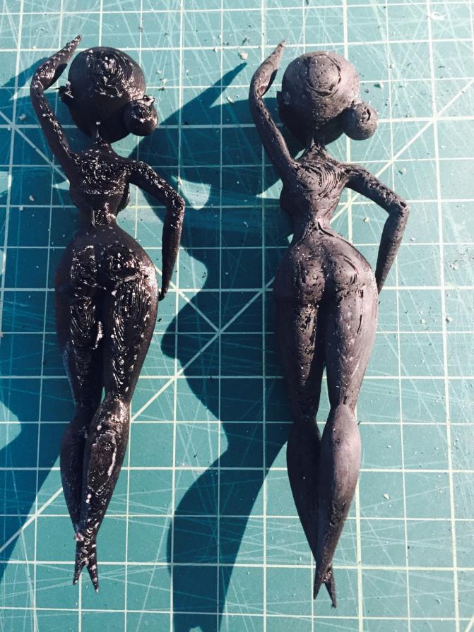 Polish the 3D printing