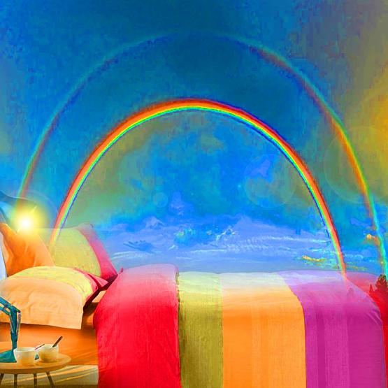 ... immergere l’anima nei colori; ingoiare il tramonto e bere l’arcobaleno...!!!