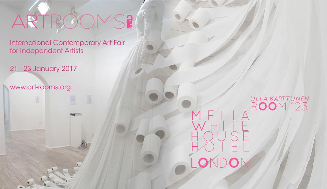 Ulla Karttunen at ARTROOMS art fair London Ulla Karttunen at ARTROOMS art fair London