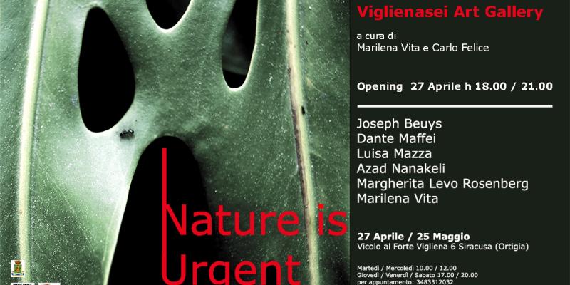 NATURE IS URGENT NATURE IS URGENT