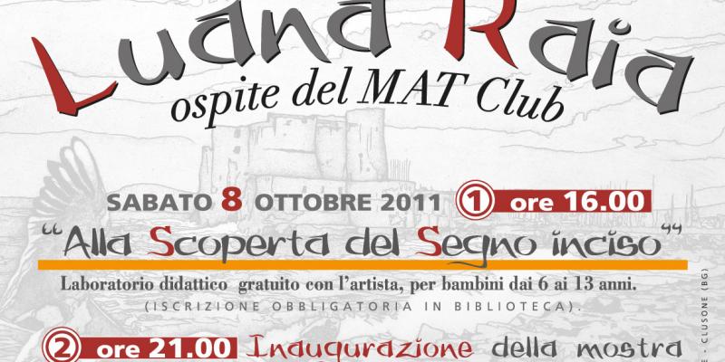 Discovering the sign engraved with the artist Luana Raia Discovering the sign engraved with the artist Luana Raia