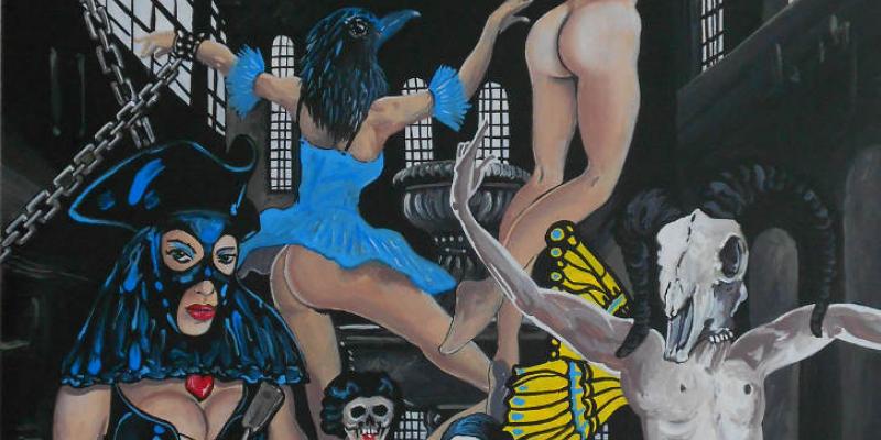 Eros and Thanatos, imaginative symbolic journey between opposites.