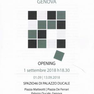 Inauguration of the exhibition "Collective Installation" Mosaic and Mixed Media ", Genoa