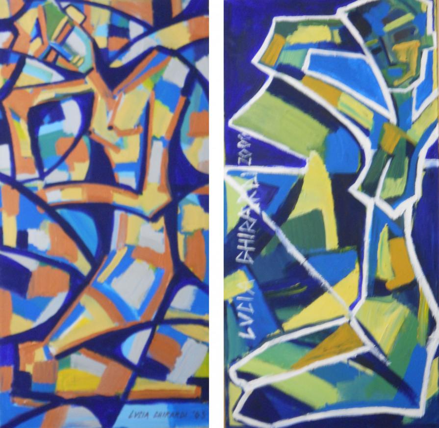 Dittico: sfaccettature di un nudo di donna