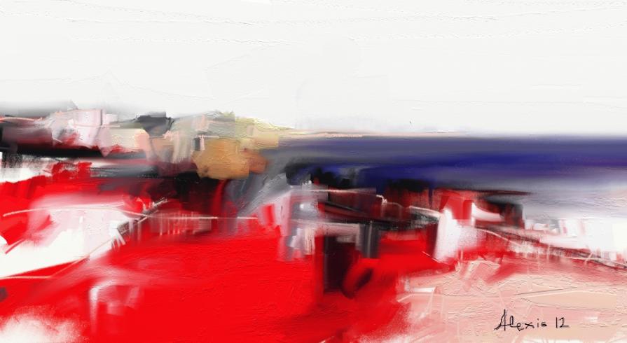 ABSTRACT LANDSCAPE No 1028