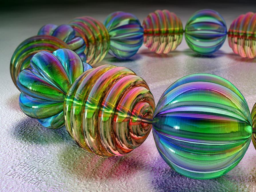Colorful Glass Beads