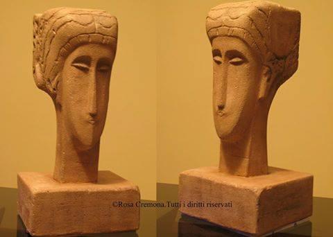 Testa di Modigliani (omaggio a Modì) 
