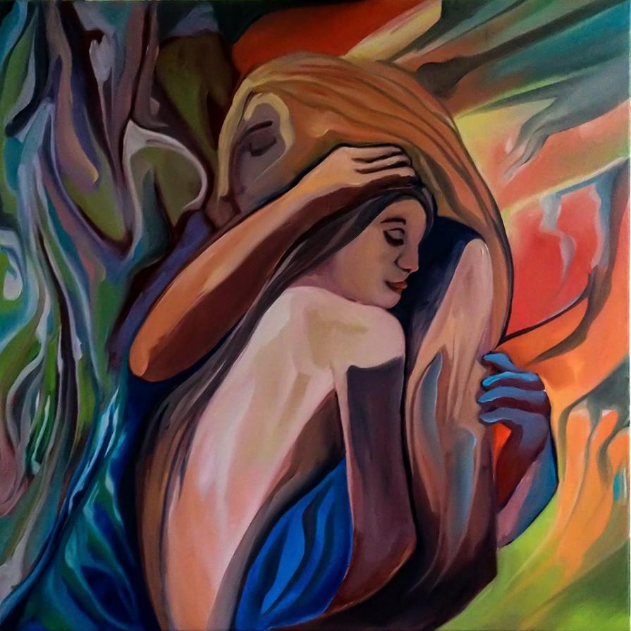 Dissolvenza, olio su tela,80x80cm,2015