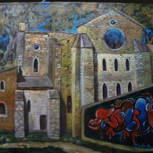 Murales a San Galgano