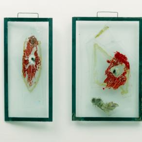 natura morta: zerpresste Blumen n° 351808/1814 - I-IV 