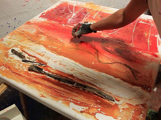 realizzazione DICIASETTE 18 SCIROCCO 115X115