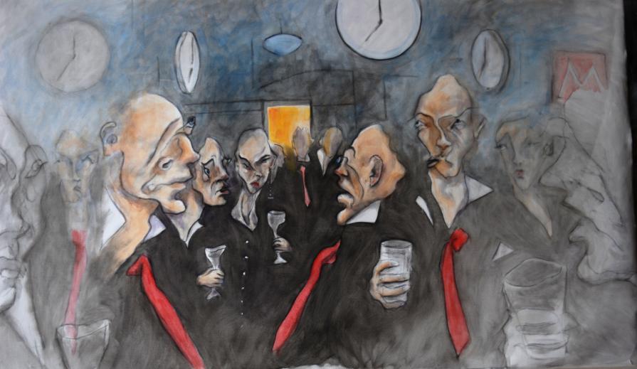 La vita è dunque inquadrata secondo un impegno del tempo assolutamente rigoroso, sotto una sorveglianza ininterrotta; ogni istante della giornata ha u