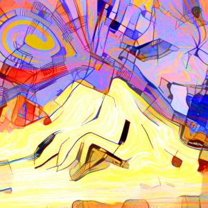 Il mio Vesuvio in stile Kandinsky Il mio Vesuvio in stile Kandinsky