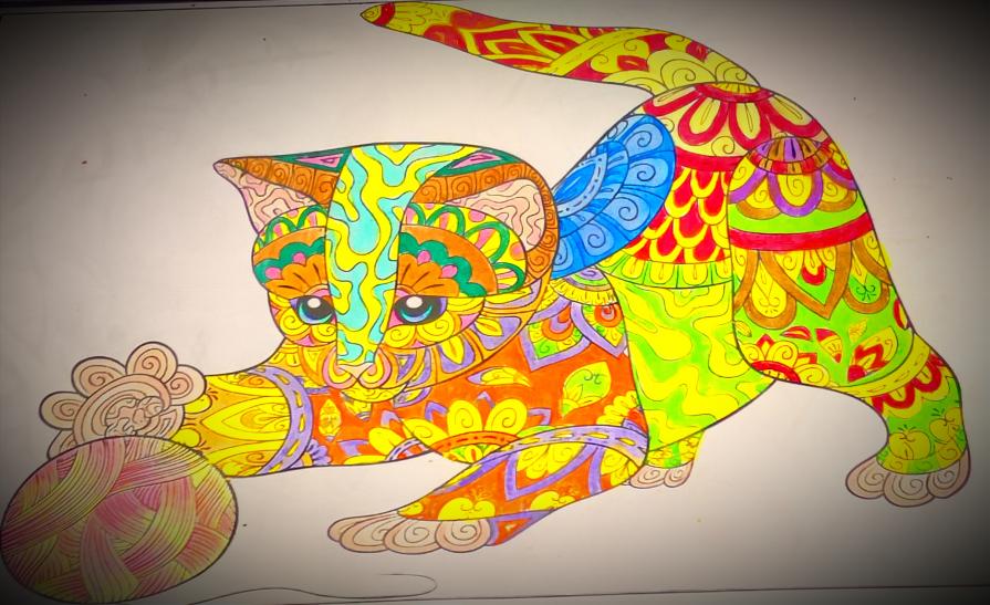 IL GATTO MACCHIATO...!!!