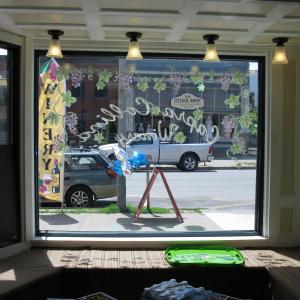 Carla Strozzieri's paintings are on exhibit at "From the Vineyards,"  Paintings by Carla Strozzieri