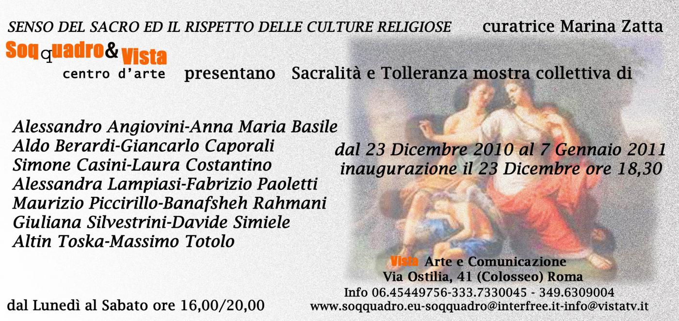 Sacralità e Tolleranza