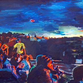 Sunset over Florence