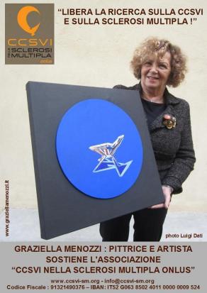 La pittrice e artista Graziella Menozzi aderisce alla campagna "Libera la Ricerca sulla CCSVI e sull La pittrice e artista Graziella Menozzi aderisce alla campagna "Libera la Ricerca sulla CCSVI e sull