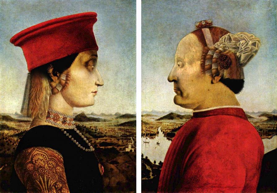 Piera Di Francesco (Lisetto Sforza e Federica da Montefeltro) - Disforia di genere Piera Di Francesco (Lisetto Sforza e Federica da Montefeltro) - Disforia di genere
