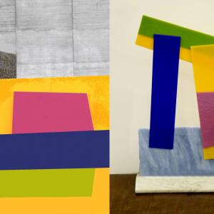 (De)Composition London 36 glass sculpture