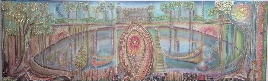 Gesso Indian Gateway