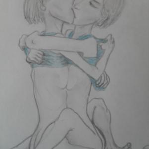 Amore fra simili - Ludibrio improvviso fra minute ginandre (particolare)