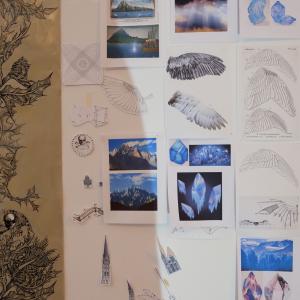 Painting and research of Sacred Garden Painting and research of Sacred Garden