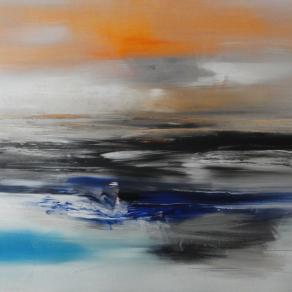 Andreas Gutt – Abstract – acrilico su tela - 115 x 75