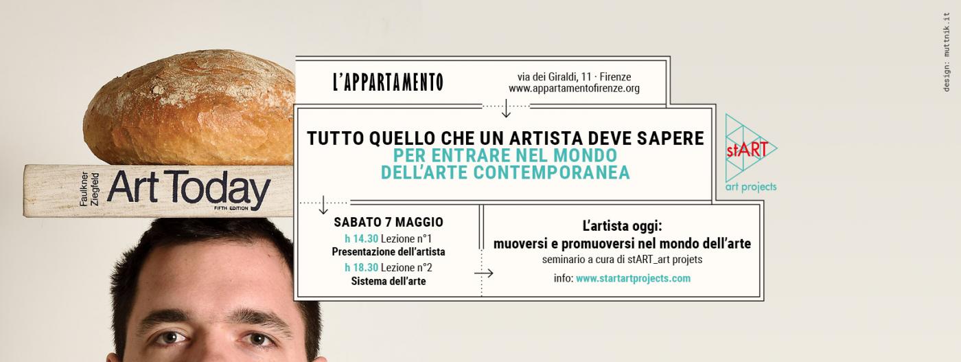 L’artista oggi: Muoversi e promuoversi nel mondo dell’arte seminario a cura di stART_art projects