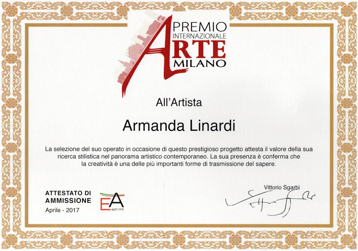 INTERNATIONAL ART AWARD MILANO