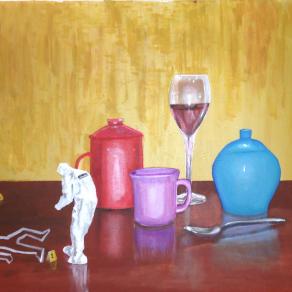 Natura morta con Vanitas